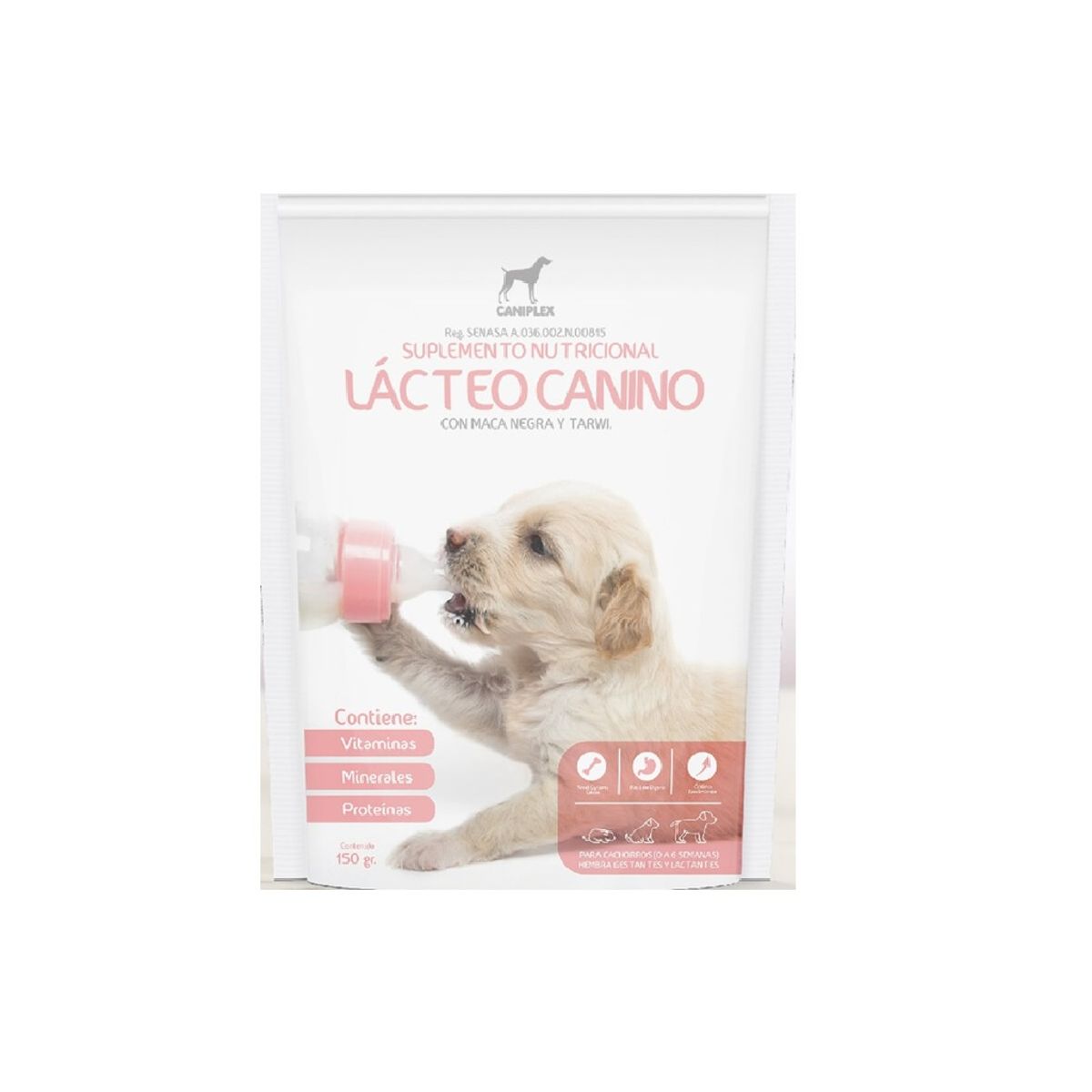 GENERICO - Suplemento nutricional lácteo canino para perros150grs