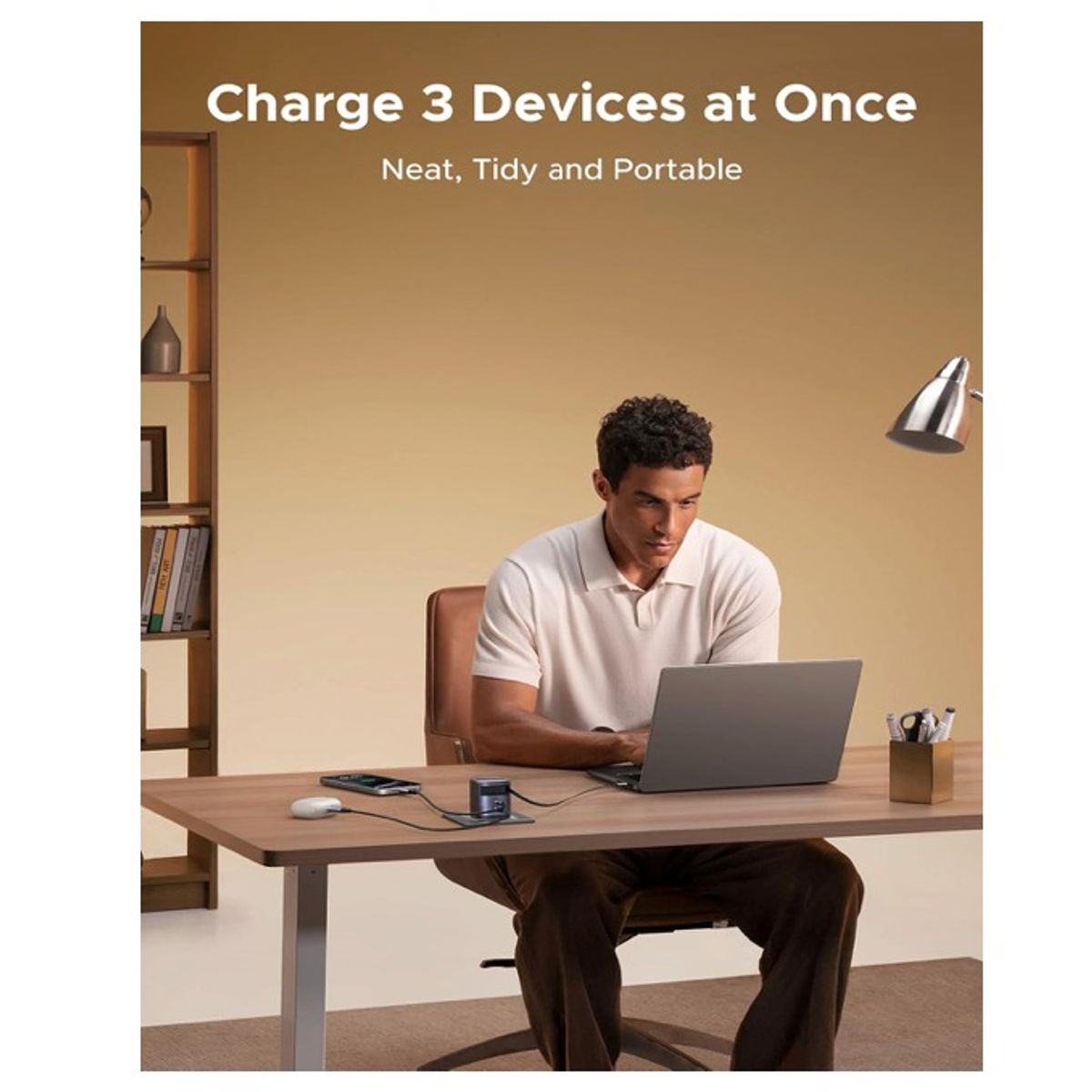 UGREEN - Cargador Completo Original Ugreen de 3 puertos 45W