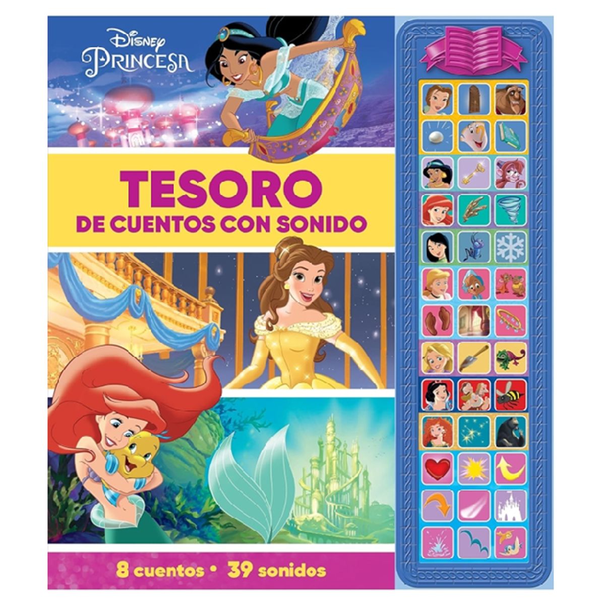 DISNEY CLASICOS - Disney Princesa Tesoro de cuentos con sonido