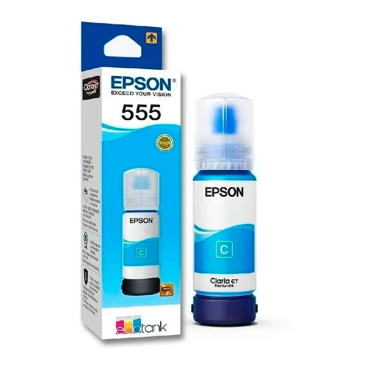 EPSON - Botella de Tinta Cian Epson T555