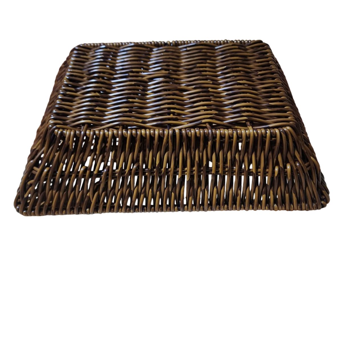 GENERICO - Set de 2 Canastas Rectangular para Pan – Estilo Mimbre