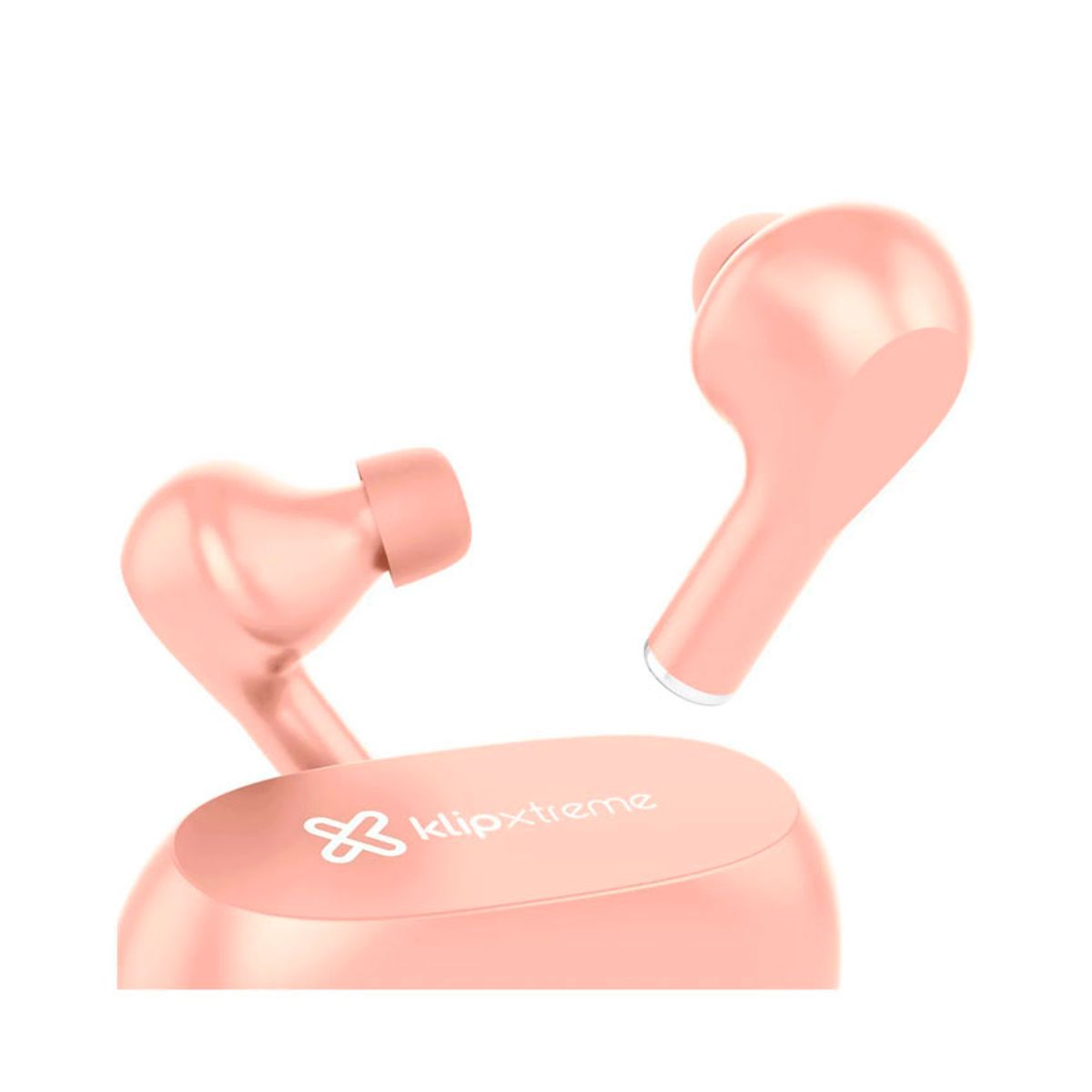 KLIP XTREME - Audífono Klip Xtreme ZoundBuds KTE-250PK Pink con micrófono y control