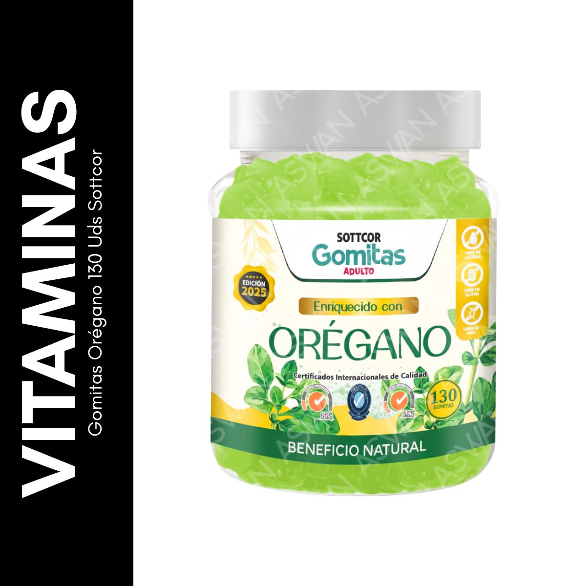 GENERICO - Gomitas Orégano 130 Uds Sottcor