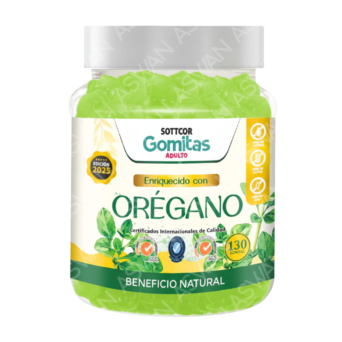 GENERICO - Gomitas Orégano 130 Uds Sottcor