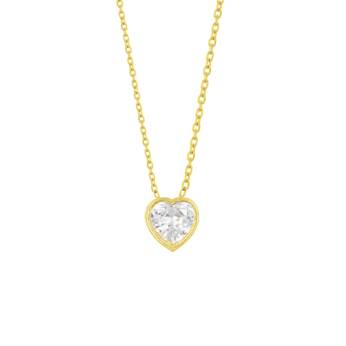 BALIQ - Collar Punto de Luz Goldensilver