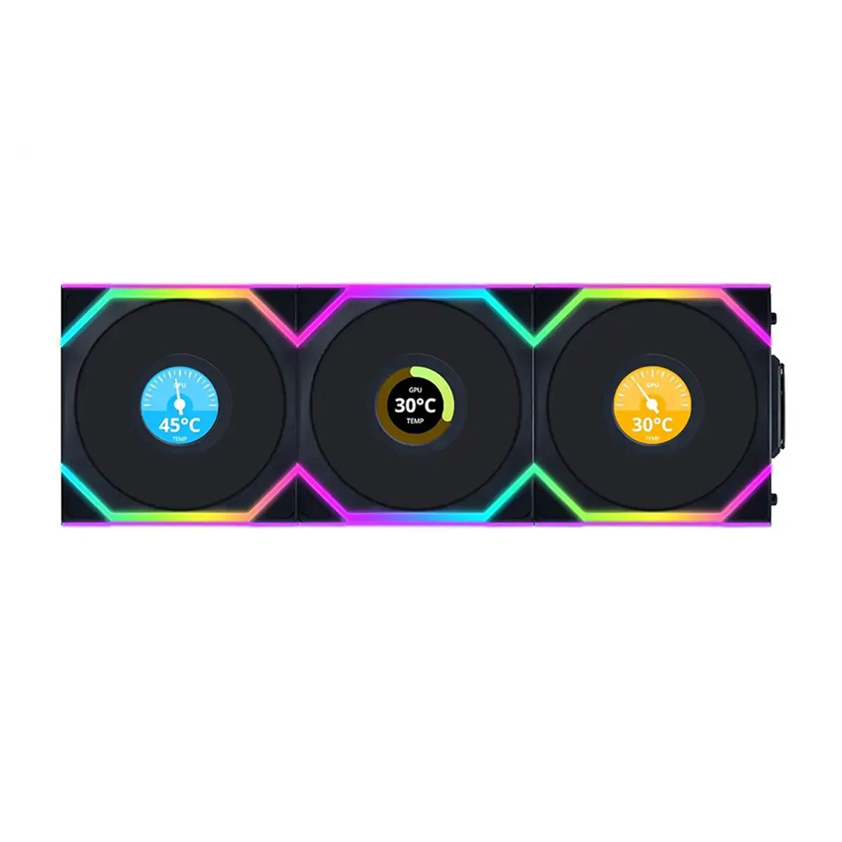 LIAN LI - Ventilador Cooler Lian Li Uni Fan Sl 120Mm Argb 3 En 1 Alta Velocidad Color Negro