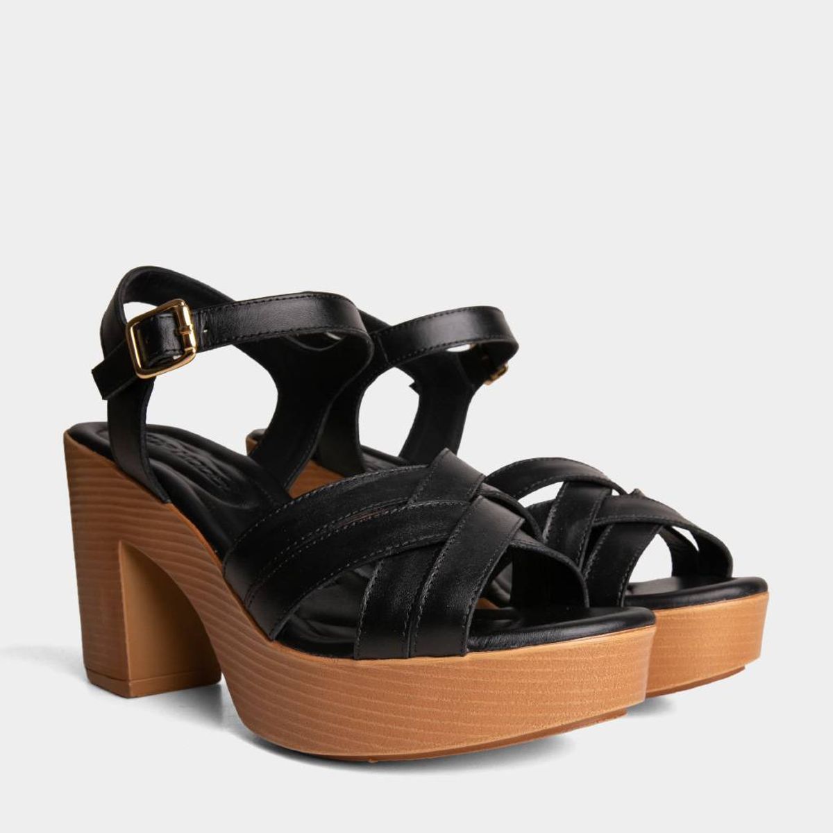 TOP MODEL - Sandalias Casuales Top Model Mujeres Tmo-Bk00002 Cuero