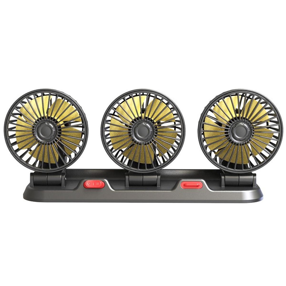 OEM - Ventilador para Auto de triple cabezal Giratorio 360