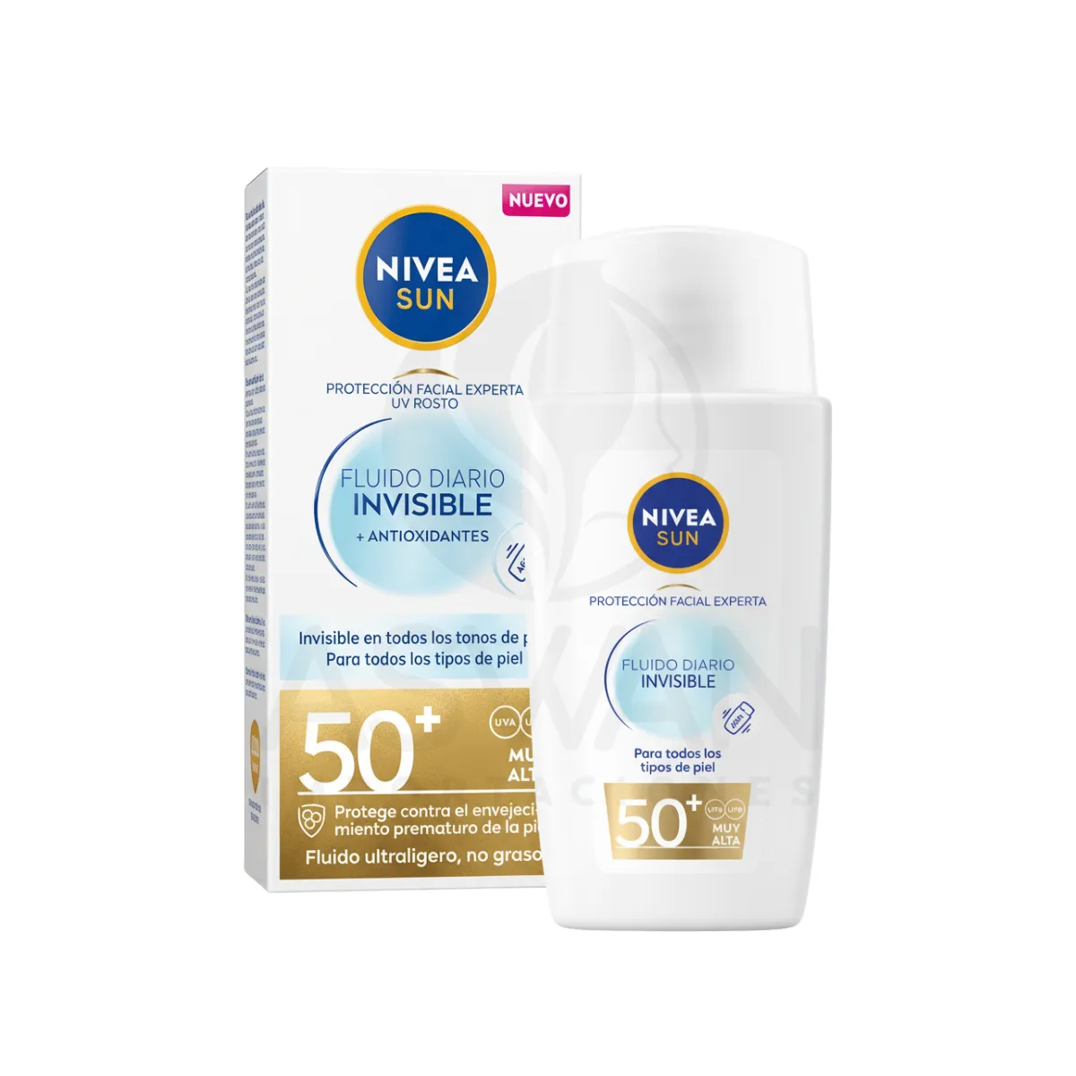 GENERICO - Protector Solar Facial Invisible SPF50 40 ml - NIVEA