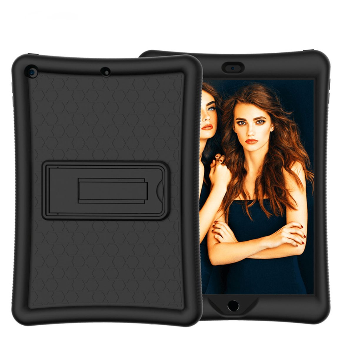 GENERICO - Funda for Lenovo Tab M10 Plus 2da Gen 103 Silicona Soft Negra