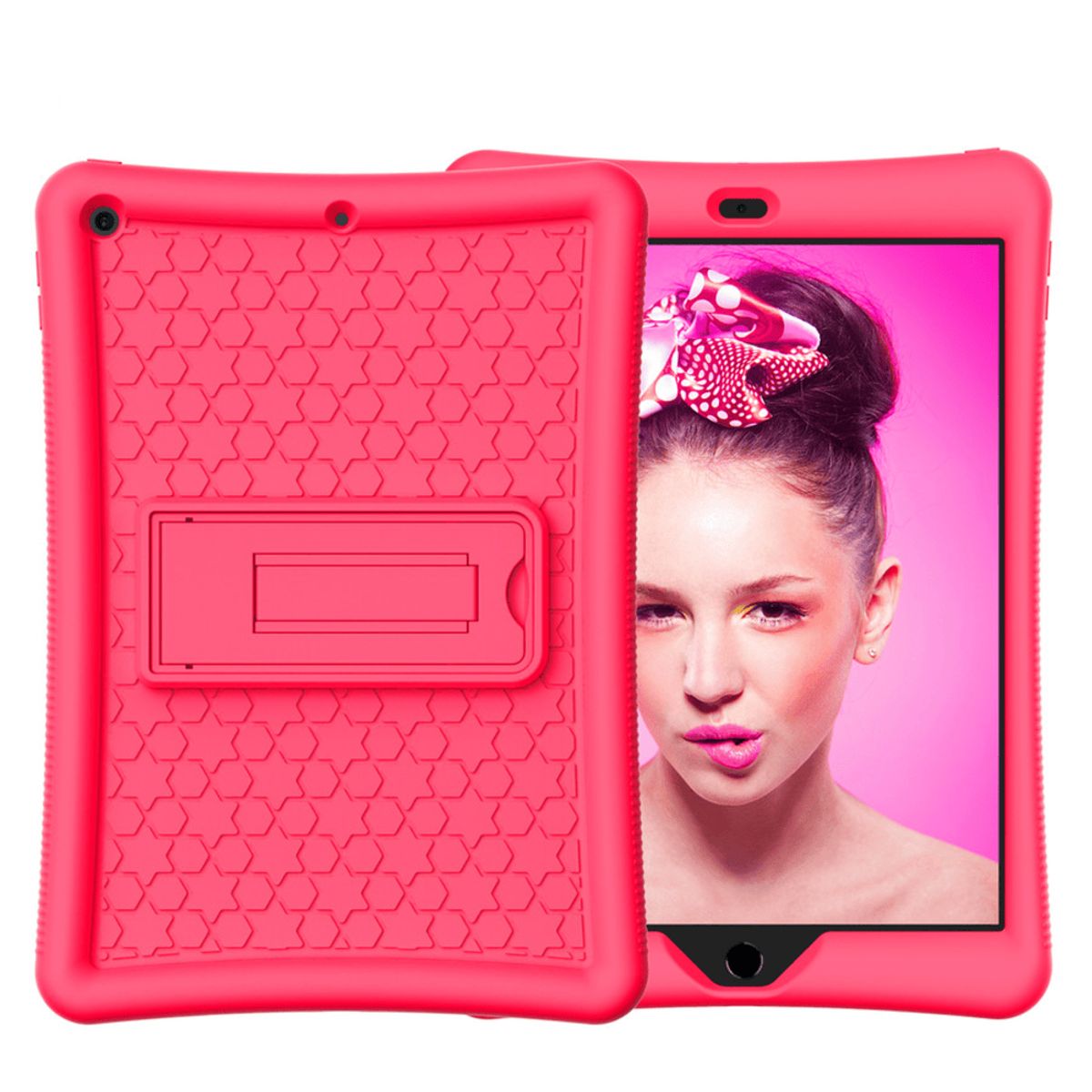 GENERICO - Funda para Honor Pad 9 121 - Silicona Soft Antishock Fucsia