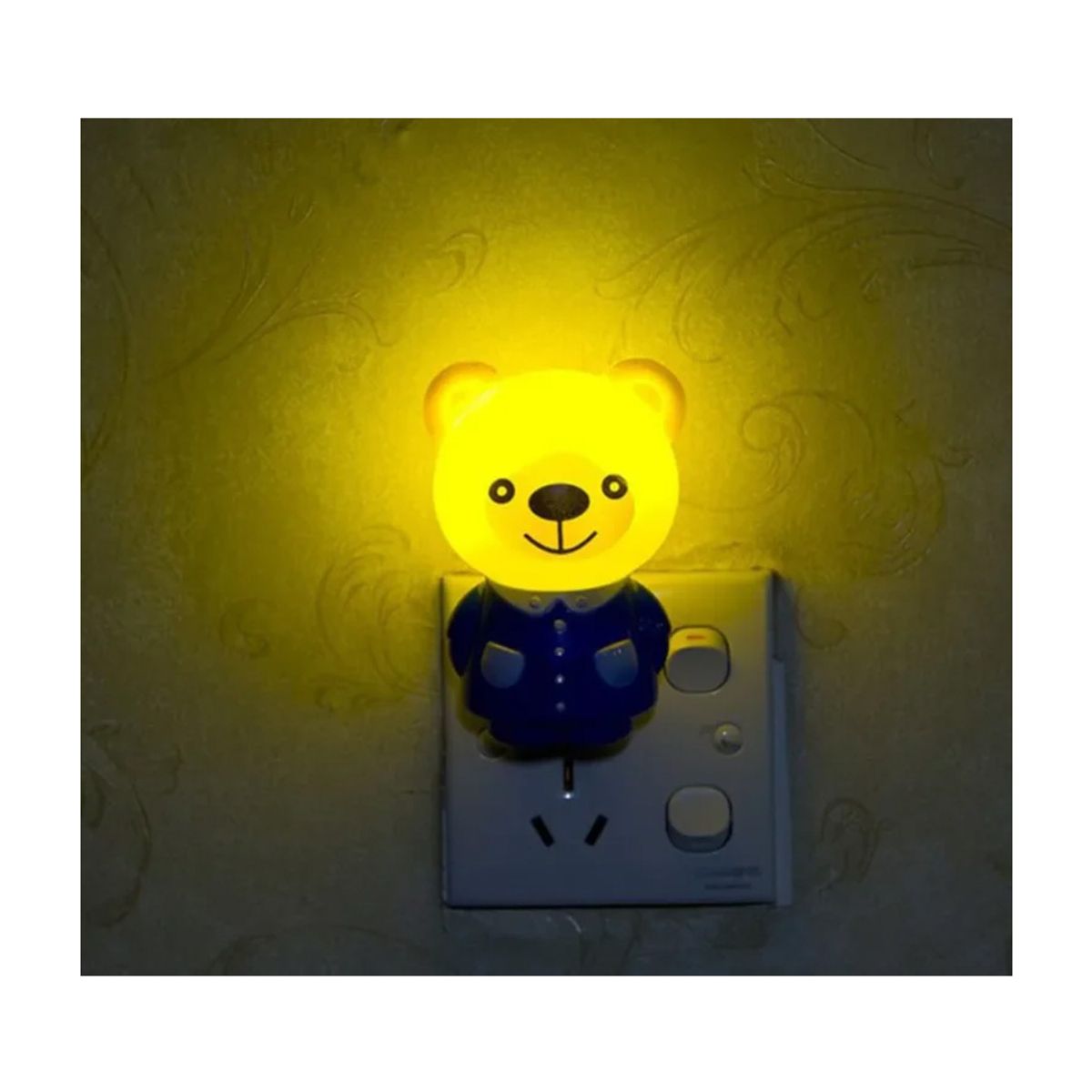 GENERICO - Luz Nocturna LED Kawaii Tigre  Genérica