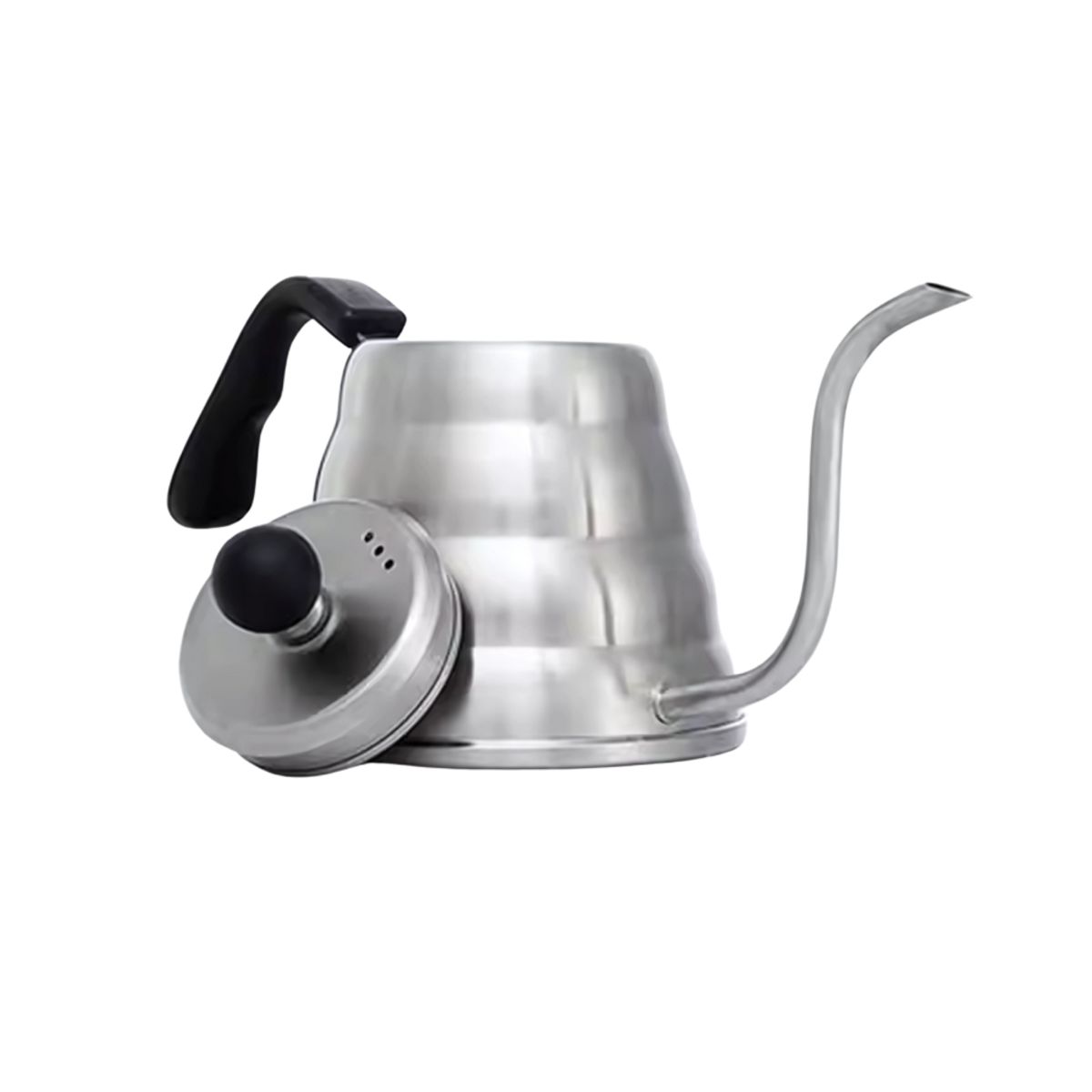 GENERICO - Tetera cuello de cisne x 1.2 Lt  de acero inoxidable Wallace