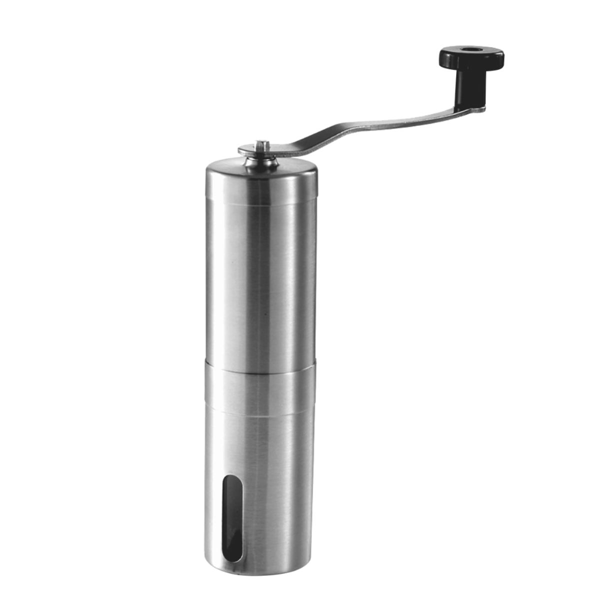 GENERICO - Molinillo de cafe cuerpo de acero y cono de CERAMICA  cap. 40gr Wallace