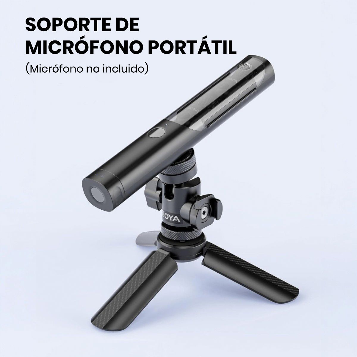 BOYA - Mini Trípode Portátil Boya Stand 01  para Cámara y  Micrófono
