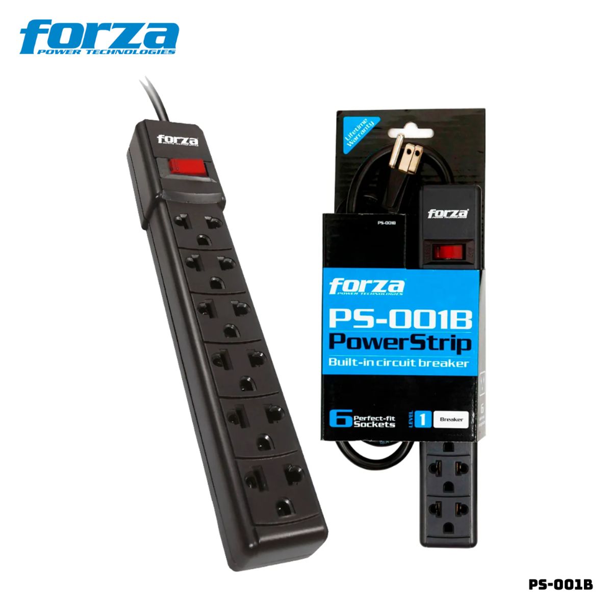 FORZA - SUPRESOR FORZA 110V220V 2200W 6T - PS-001B
