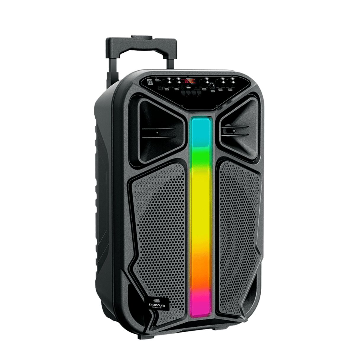 EVERSOUND - Parlante Bluetooth Eversound Lyrico 12” EV 6000T con Micrófono Alámbrico