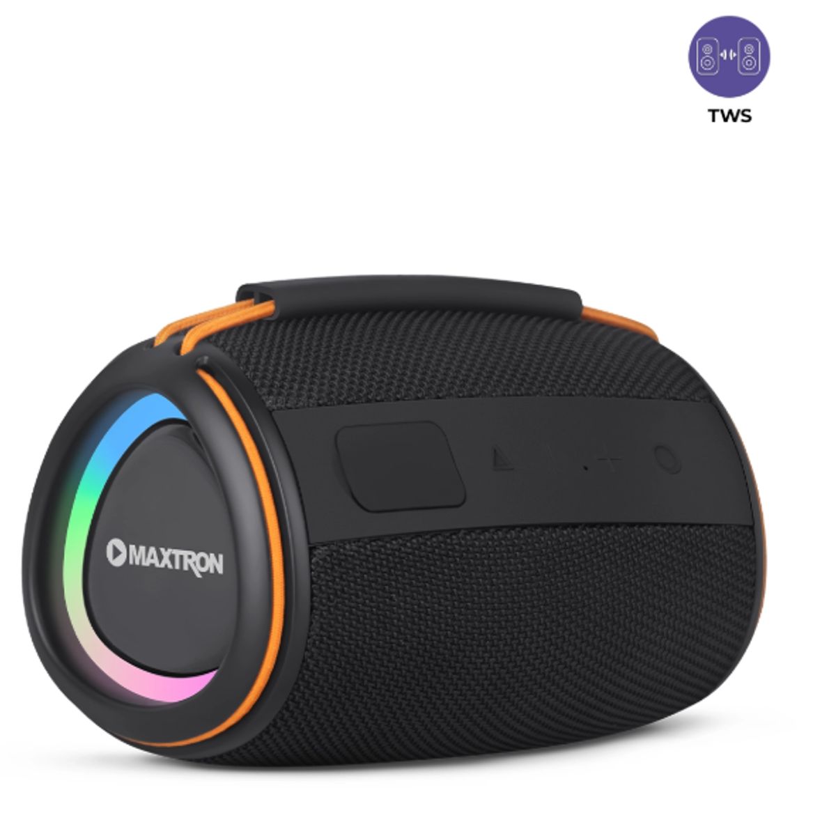 MAXTRON - Parlante BOMMER 1 MX301 Led RGB Bluetooth MAXTRON