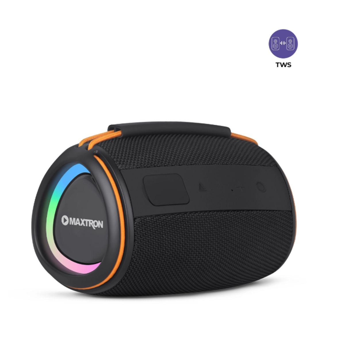 MAXTRON - Parlante BOMMER 1 MX301 Led RGB Bluetooth MAXTRON