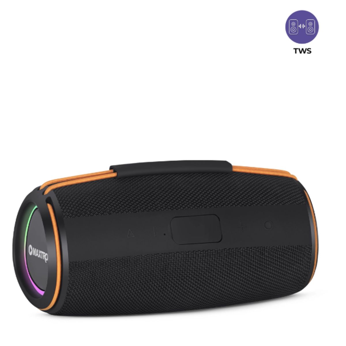 MAXTRON - Parlante BOMMER MX302 Led RGB Bluetooth MAXTRON