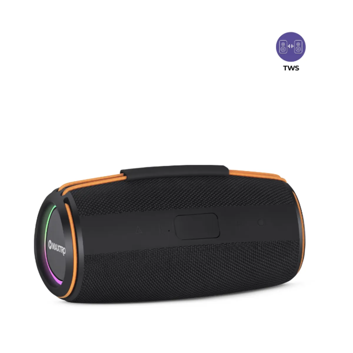 MAXTRON - Parlante BOMMER MX302 Led RGB Bluetooth MAXTRON