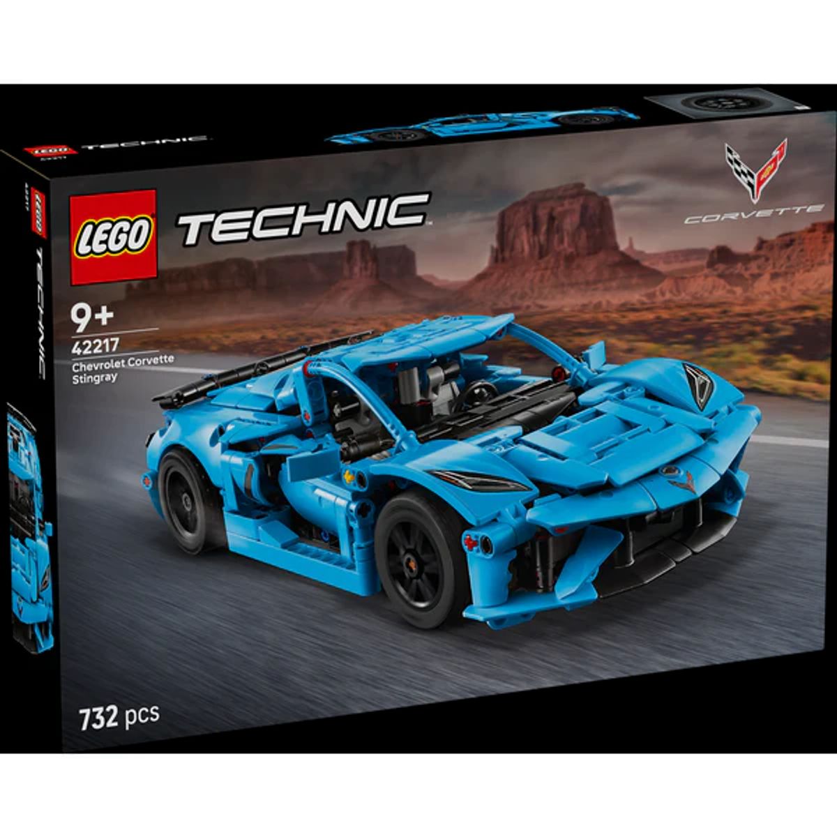 LEGO - LEGO Technic  42217 Chevrolet Corvette Stingray Azul (732 piezas)