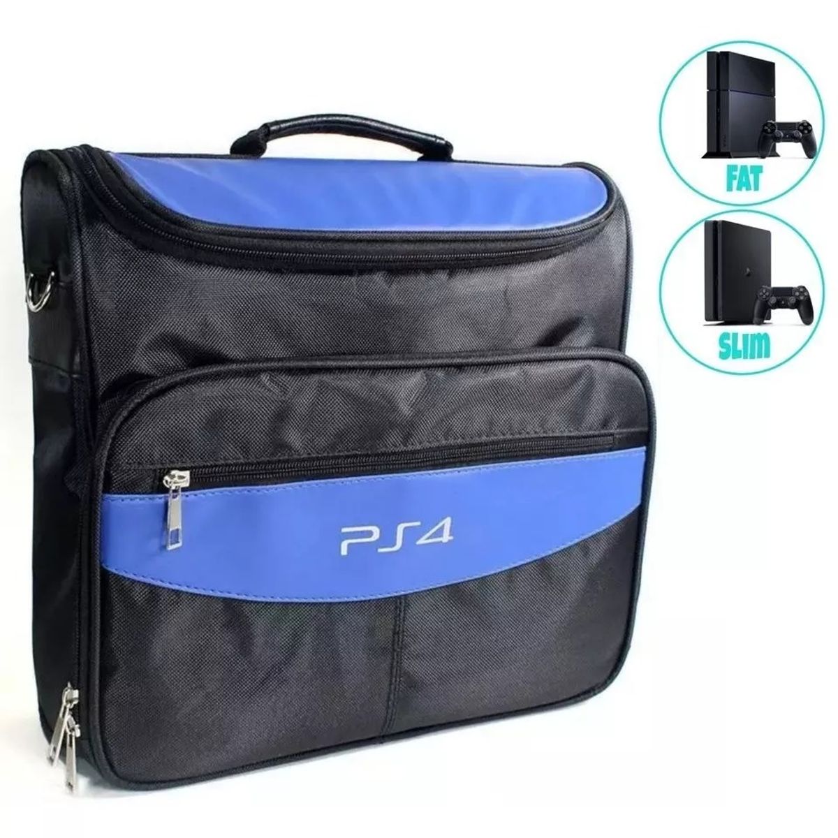 GENERICO - Mochila Para PS4 Fat y Slim  Funda Transporte PS4 Fat y Slim