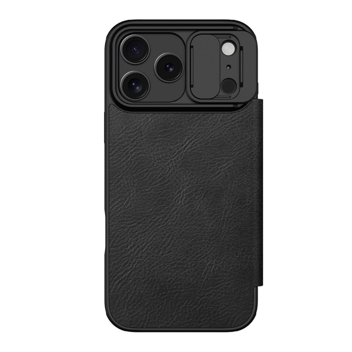 NILLKIN - Case Nillkin Qin Pro Leather - iPhone 17 Pro Max - Negro