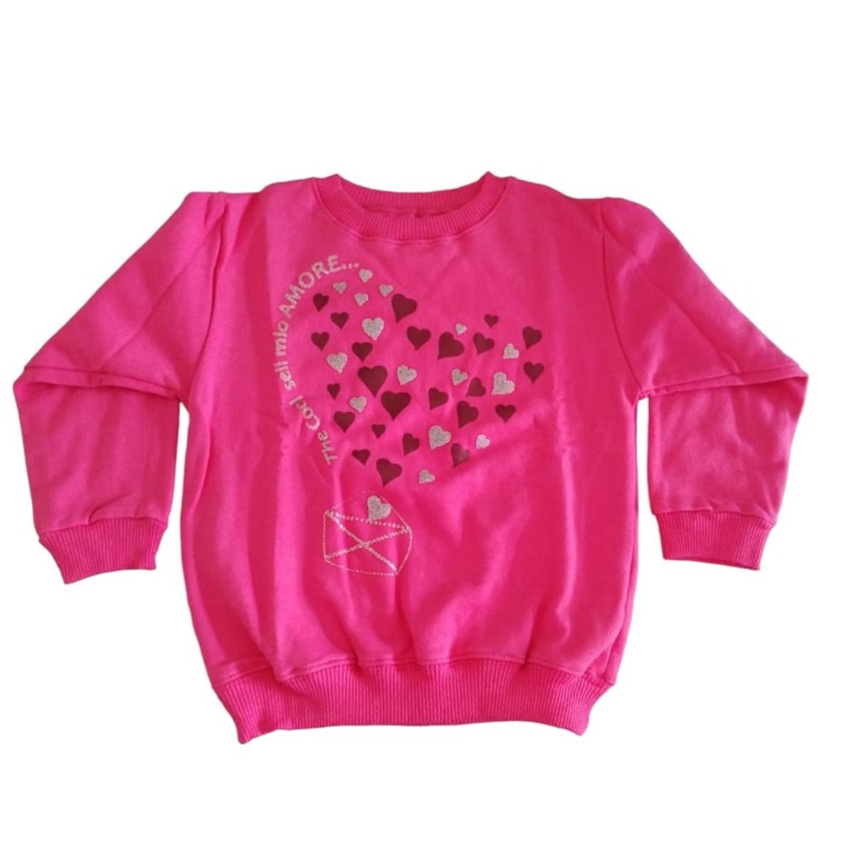 GENERICO - Conjunto Niña 2 Piezas Corazon