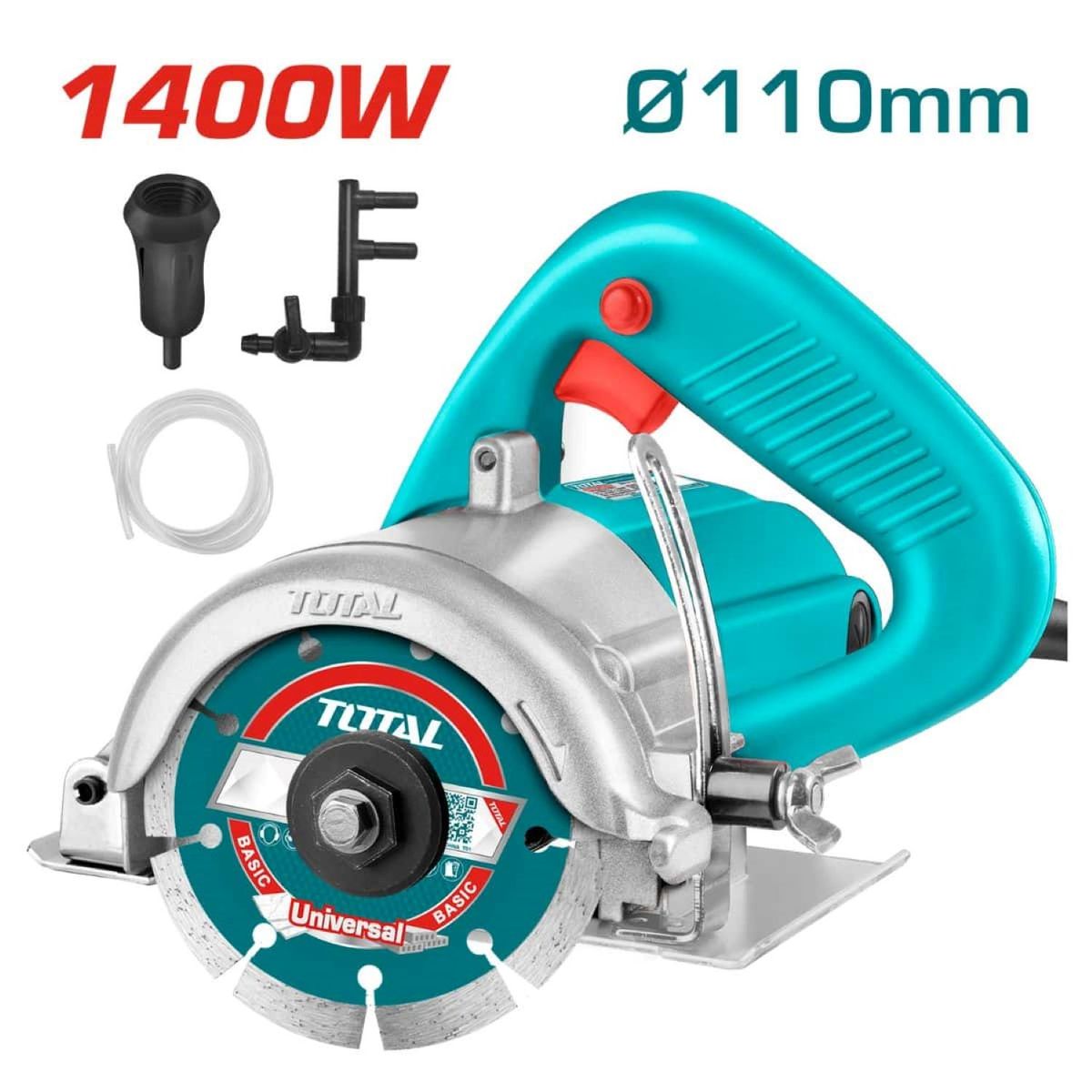 TOTAL TOOLS - Cortador De Marmol 1400w Industrial 220v -TS3141102