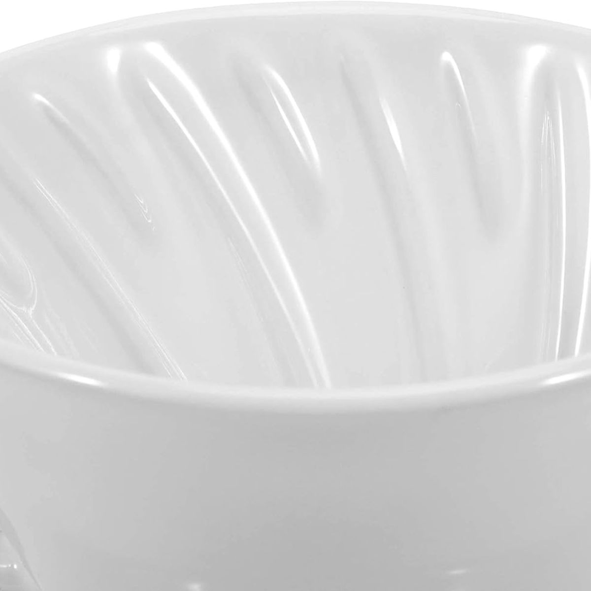 GENERICO - Dripper V60 de Cerámica 2 -4 Tazas BLANCO