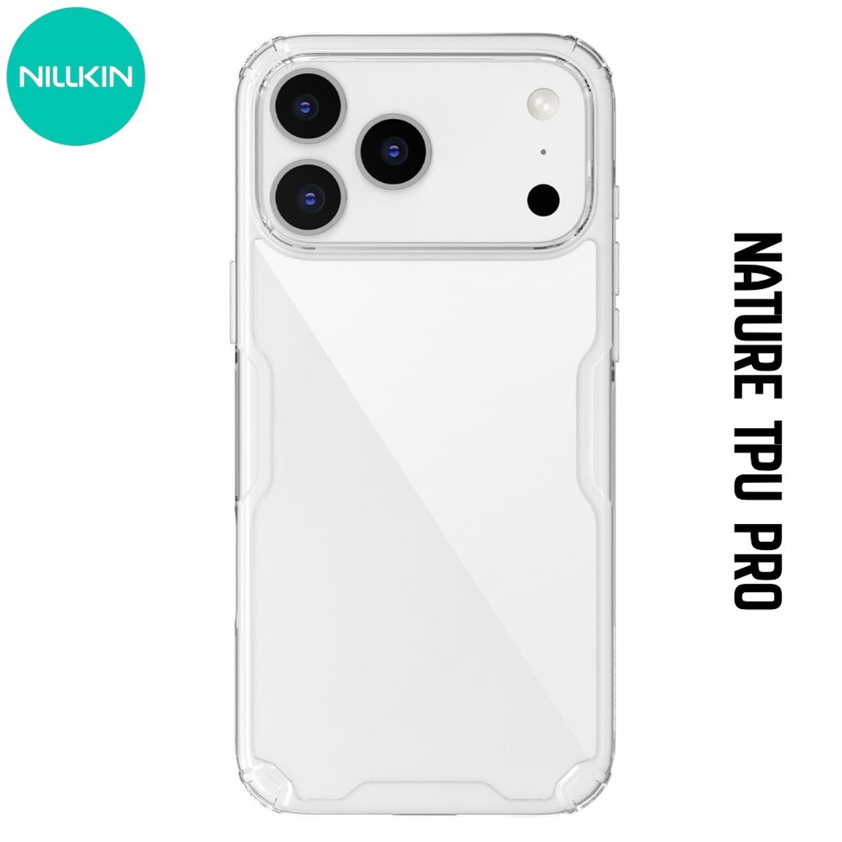 NILLKIN - Case Nillkin Nature TPU Pro - iPhone 17 Pro Max - Clear