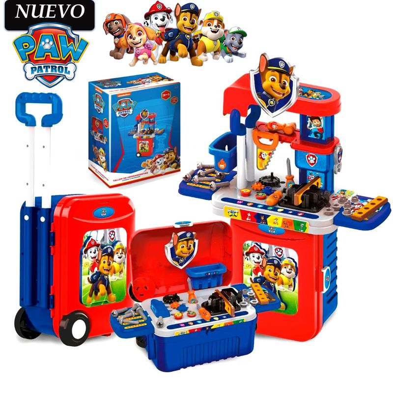 Set De Herramientas Y Maleta 3 En 1 Paw Patrol EODS008-965A NICKELODEON ...