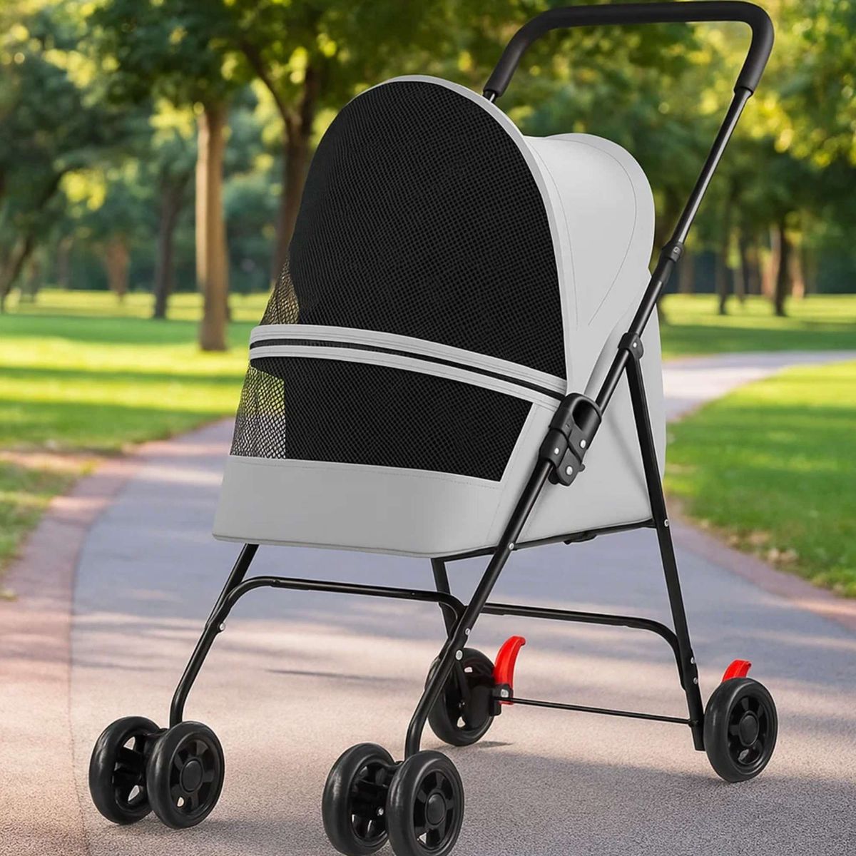 GENERICO - PetGo - Coche plegable para Mascotas