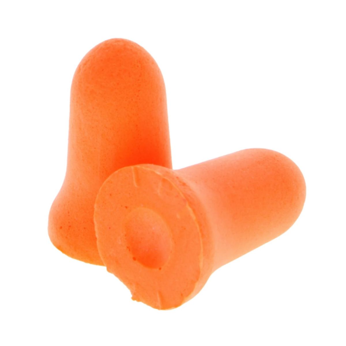 GENERICO - Tapón De Oído De Espuma Reducción De Ruido forma de campana 10 Pares Naranja