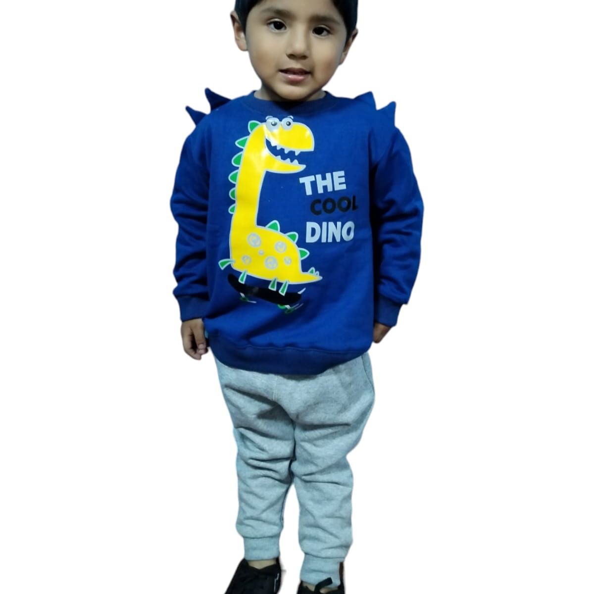 GENERICO - Conjunto Niño Dino Cool Acero