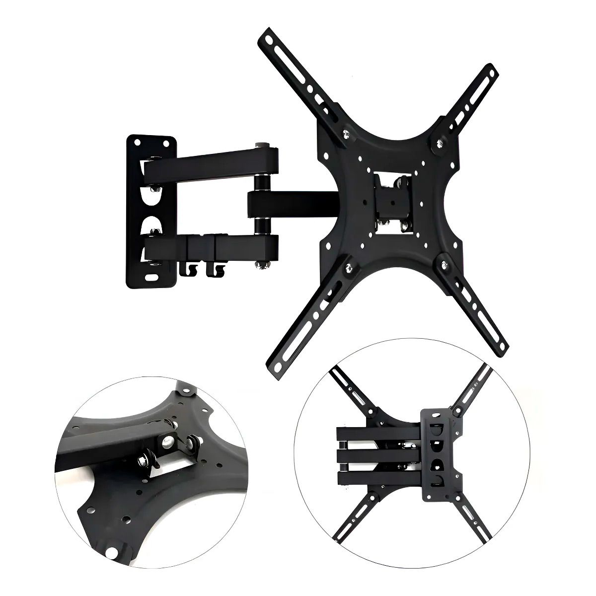 GENERICO - Rack Para Tv 2 En 1 Plegable Para Pantalla Smart 32-55