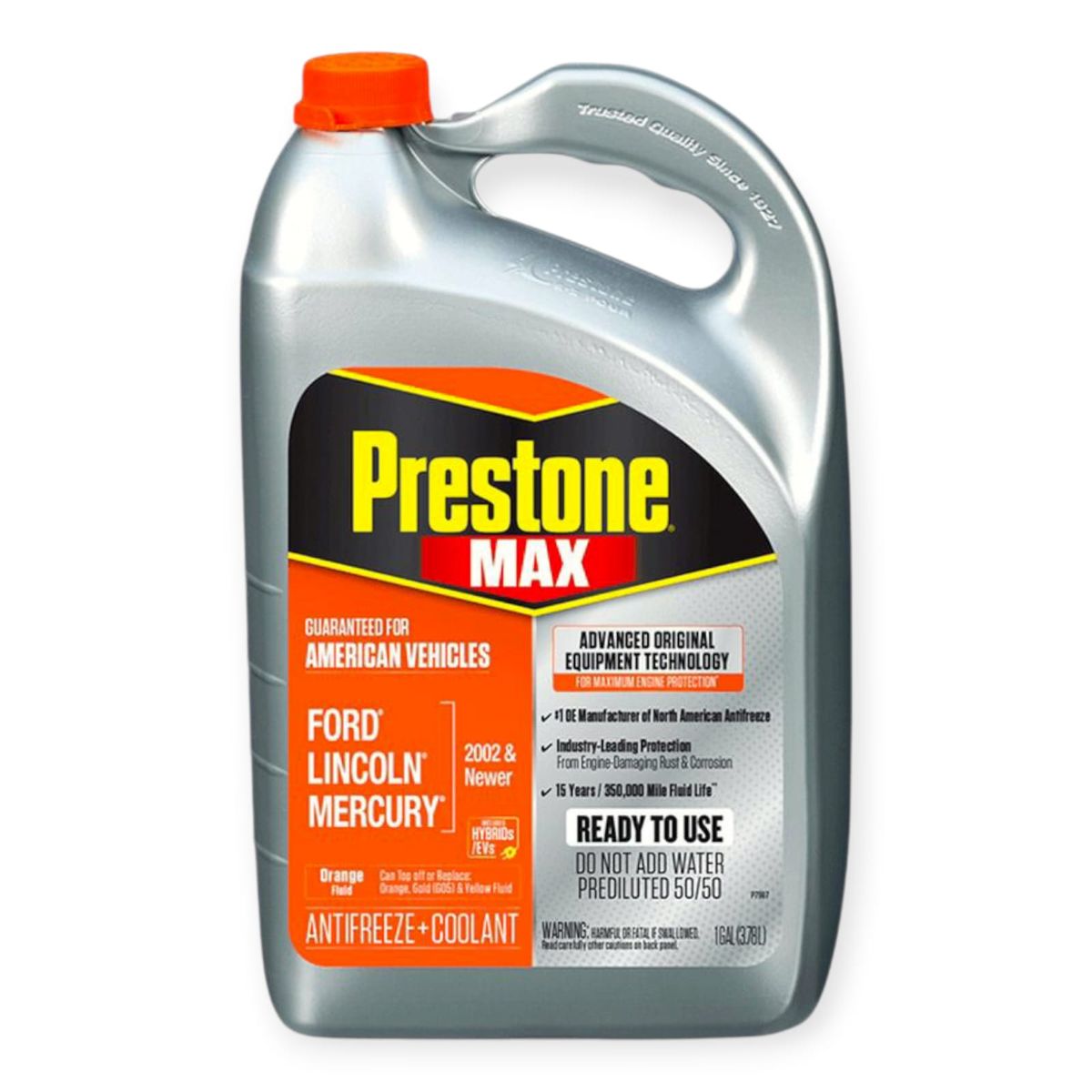 PRESTONE - Refrigerante Anticongelante American Cars Prestone Max 50% Naranja