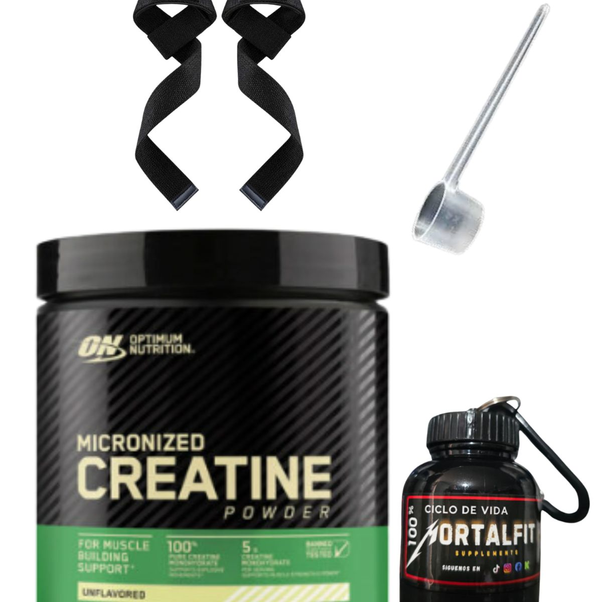 OPTIMUN NUTRITION - Creatina Monohidratada ON 300 Gr + regalos