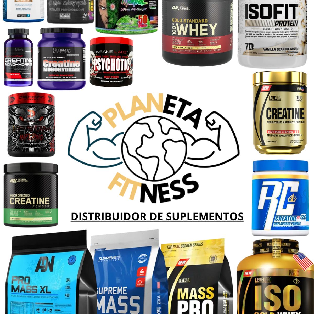 OPTIMUN NUTRITION - Creatina Monohidratada ON 300 Gr + regalos