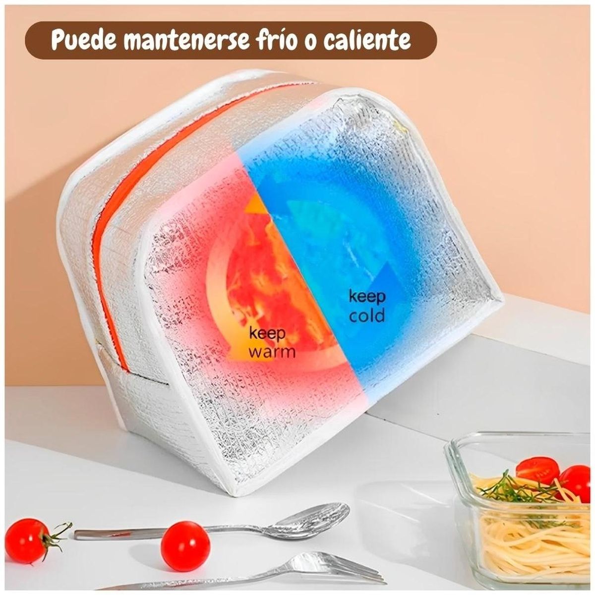 MINARI - Pack x2 Lonchera Térmica para Niños Diseño Pingüino NG 067L