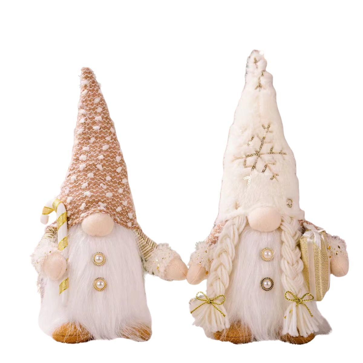 NAVIEN - Gnomos Navideños Luminosos Nevados