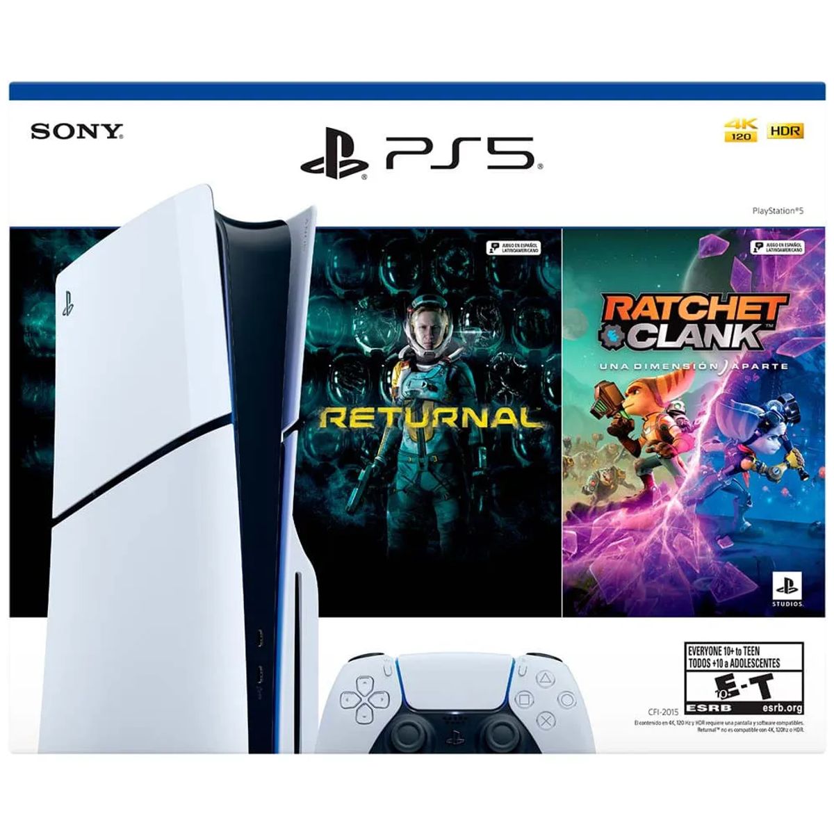 SONY - Consola PS5 HW 2015 STD Latam Bndl 1 RTRN RC