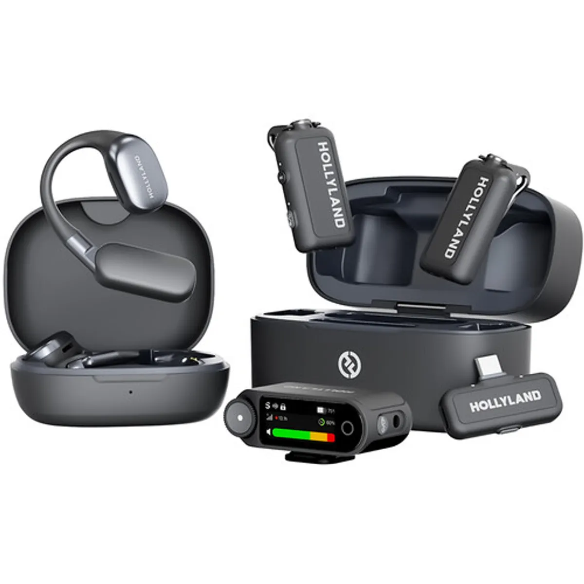 HOLLYLAND - Hollyland Lark Max 2 Combo Ultimate Microfono Inalambrico Profesional