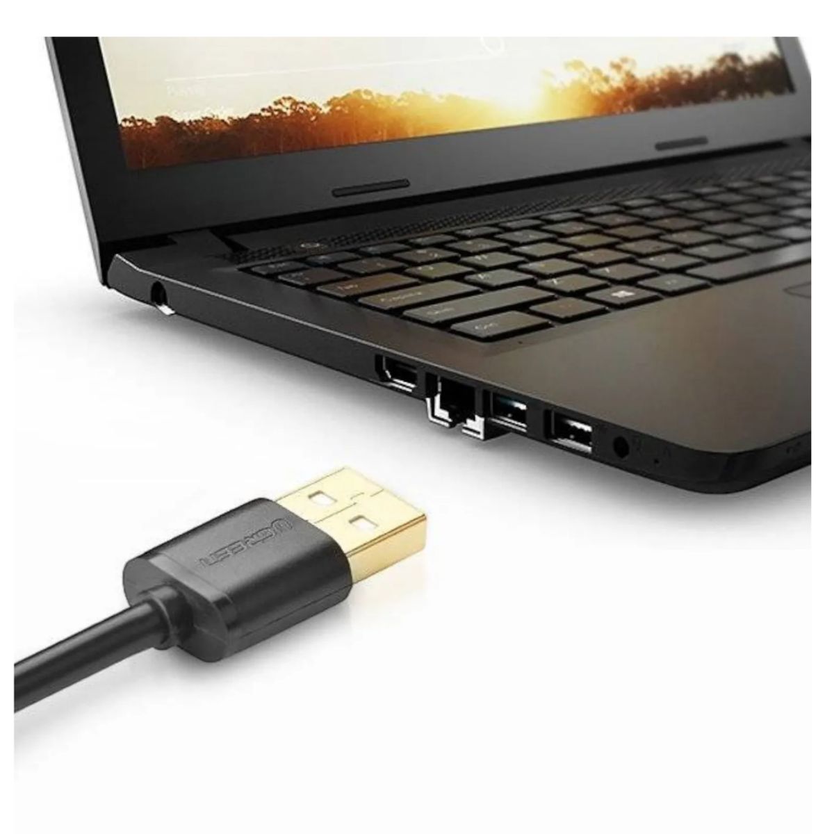 UGREEN - Cable Adaptador Extensor Ugreen USB Tipo A Macho a Hembra 1 Metro