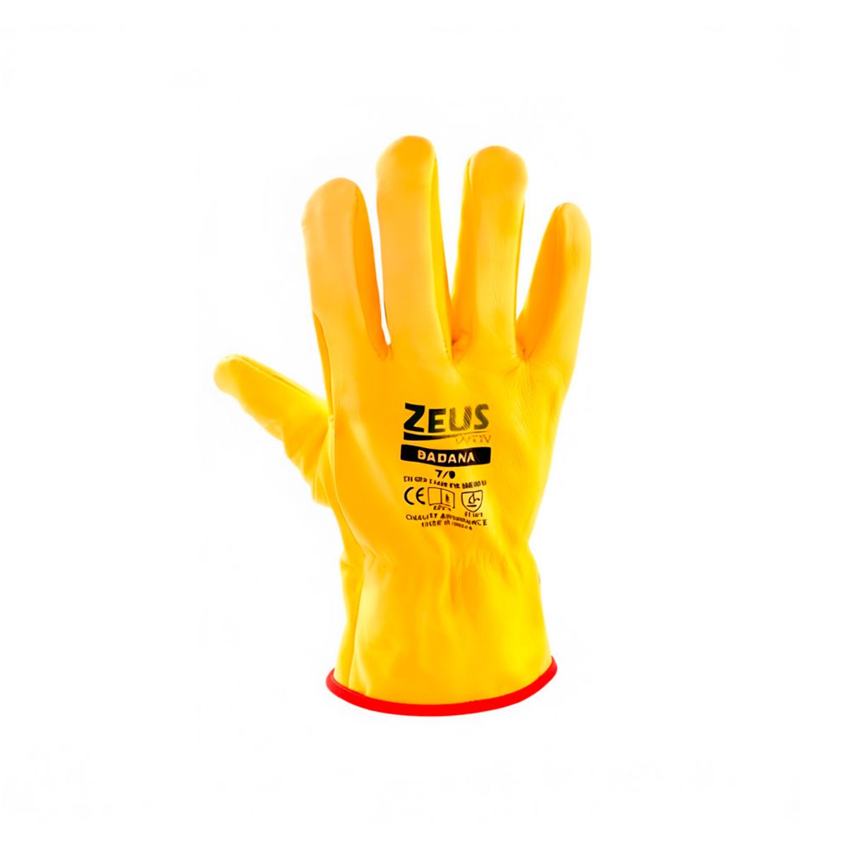 ZEUS - Guante Cuero Badana Zeus Safety Para Proteccion de Manos