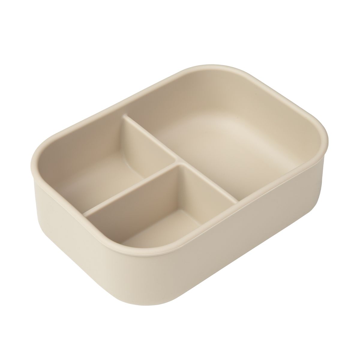 CARESTINO - Contenedor Lonchera con División de Silicona Avena