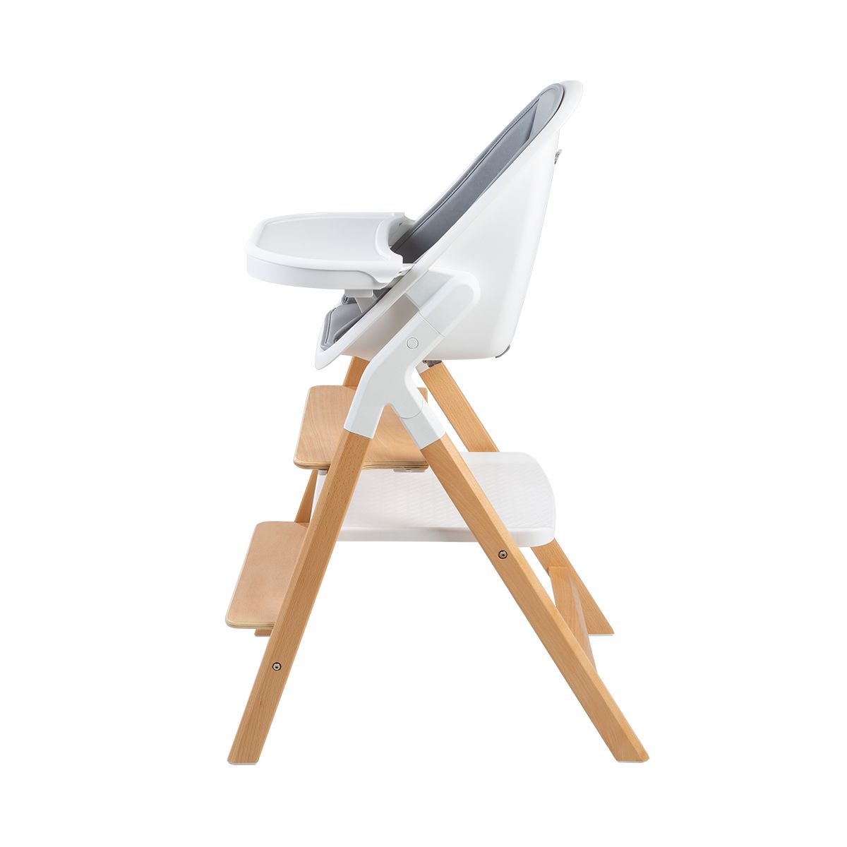 CARESTINO - Silla de Comer 4 en 1 Malta Greige