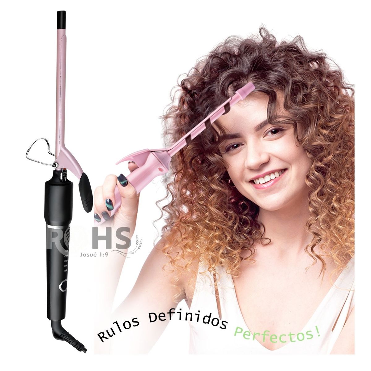 OEM - Rizador de pelo profesional de 10mm Ondas y Rizados Perfectos