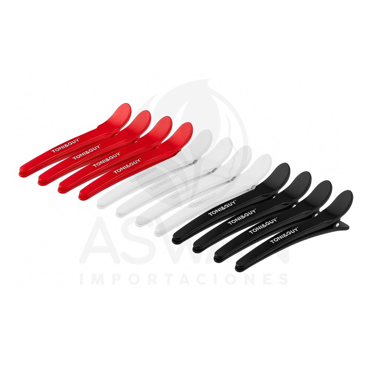 GENERICO - Set x12 Pinzas Sujetadores para cabello - TONI&GUY